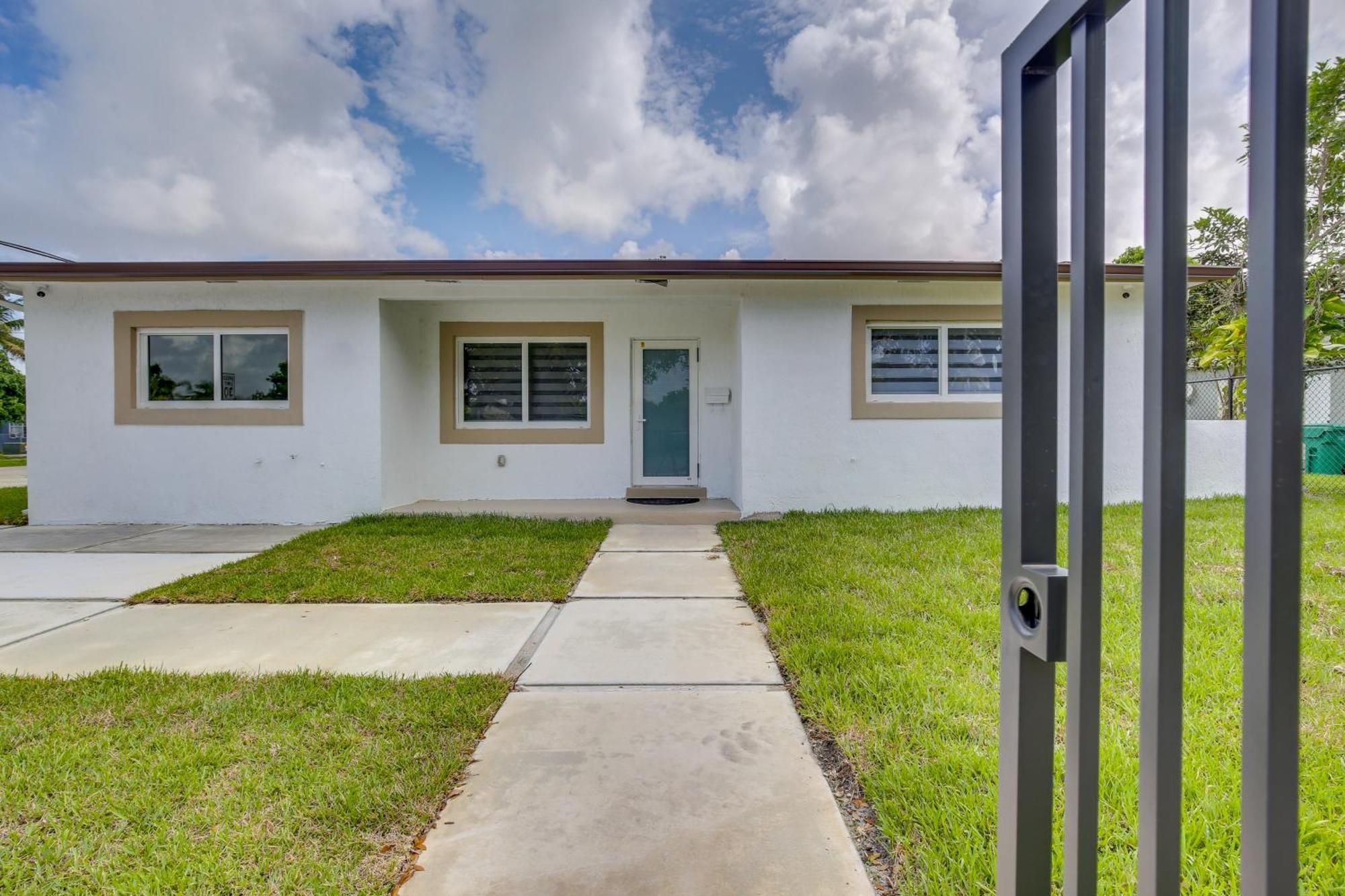 Bright North Miami Home Near Beaches And Shops! Exteriör bild